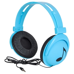 Neon Stereo Headphones (Blue) 