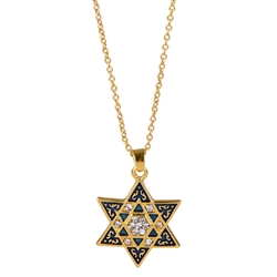 Star of David Necklace (on card) 